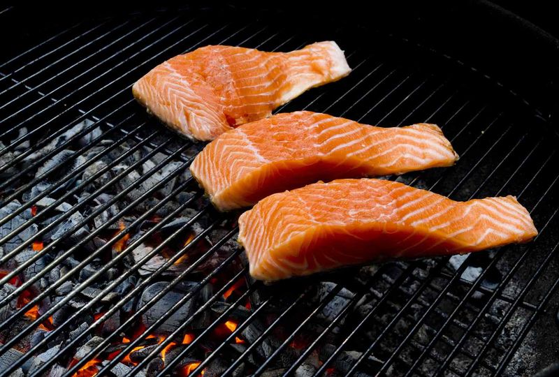 Grilled Shrimp or Salmon