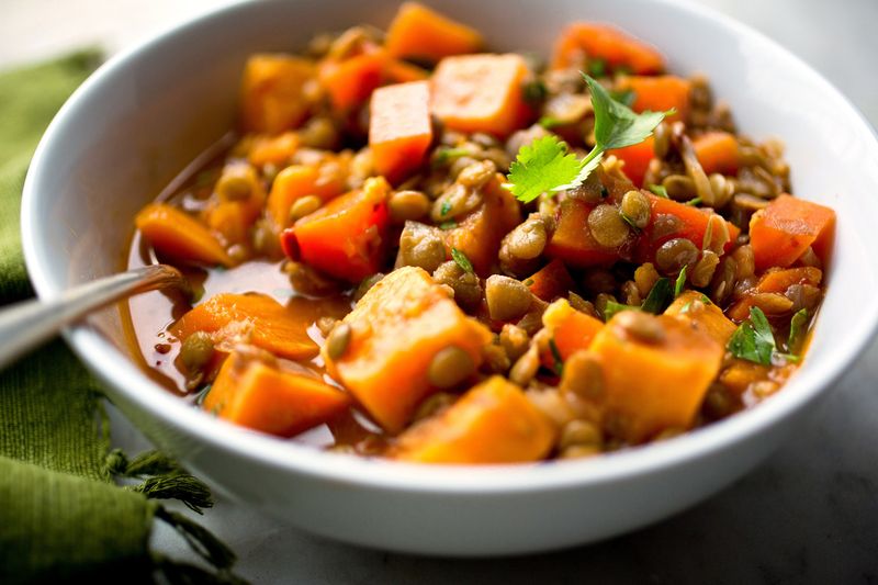 Lentil & Sweet Potato Stew