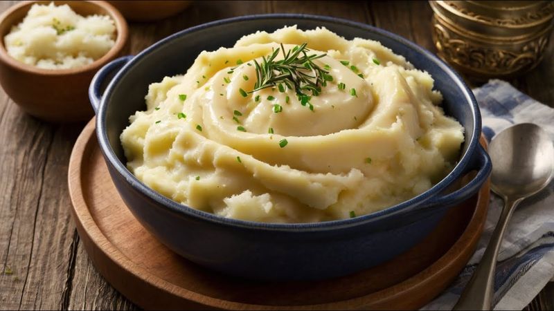 Mashed Potatoes with Gravy