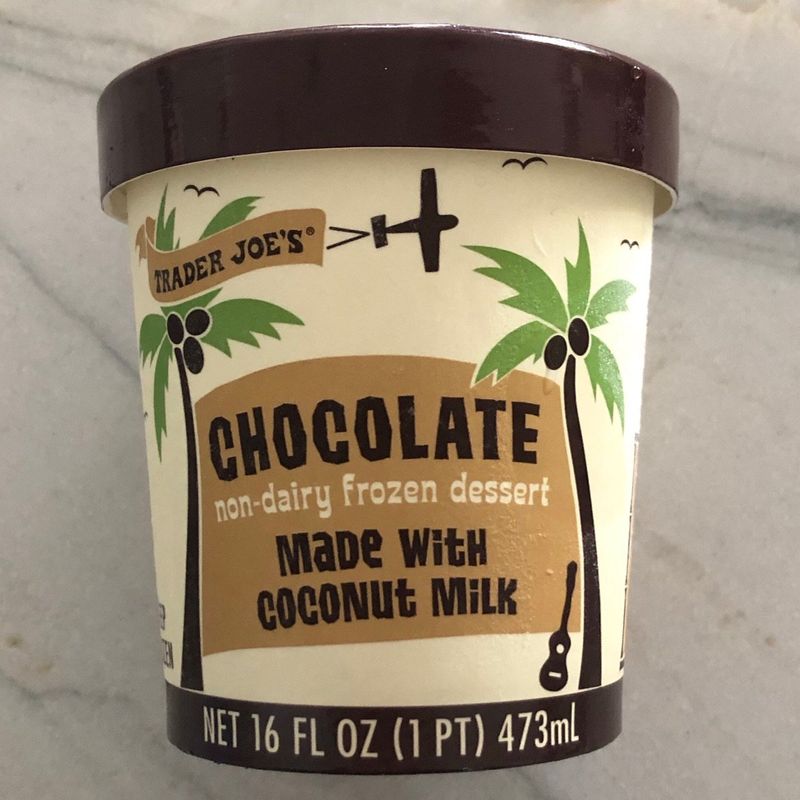 Chocolate Non-Dairy Frozen Dessert (Made with Coconut Milk)