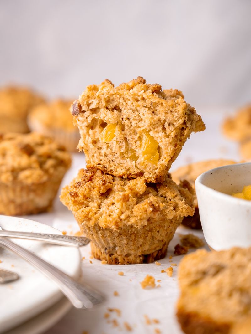Mango Crumble with Coconut Oil Streusel