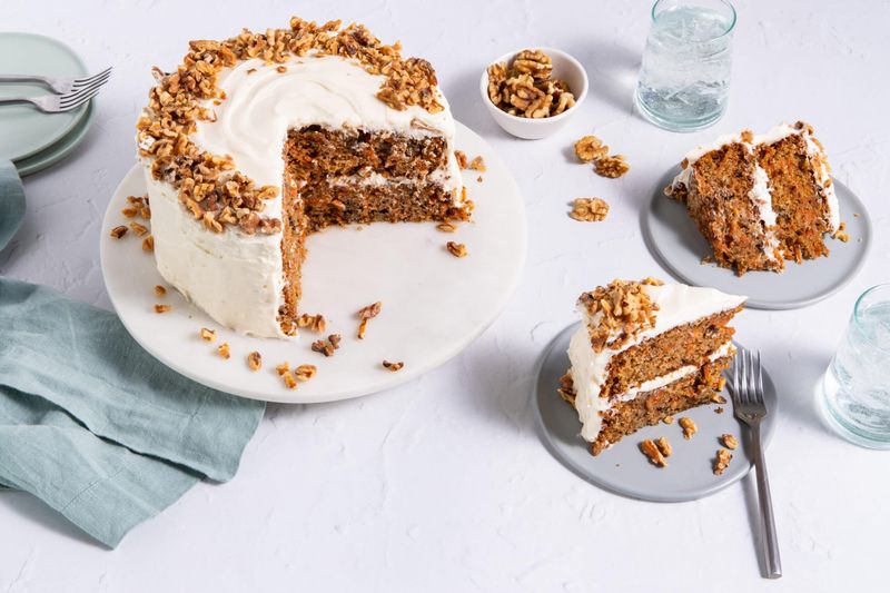 Walnut Carrot Cake