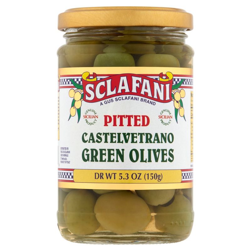 Sclafani Italian Green Olives