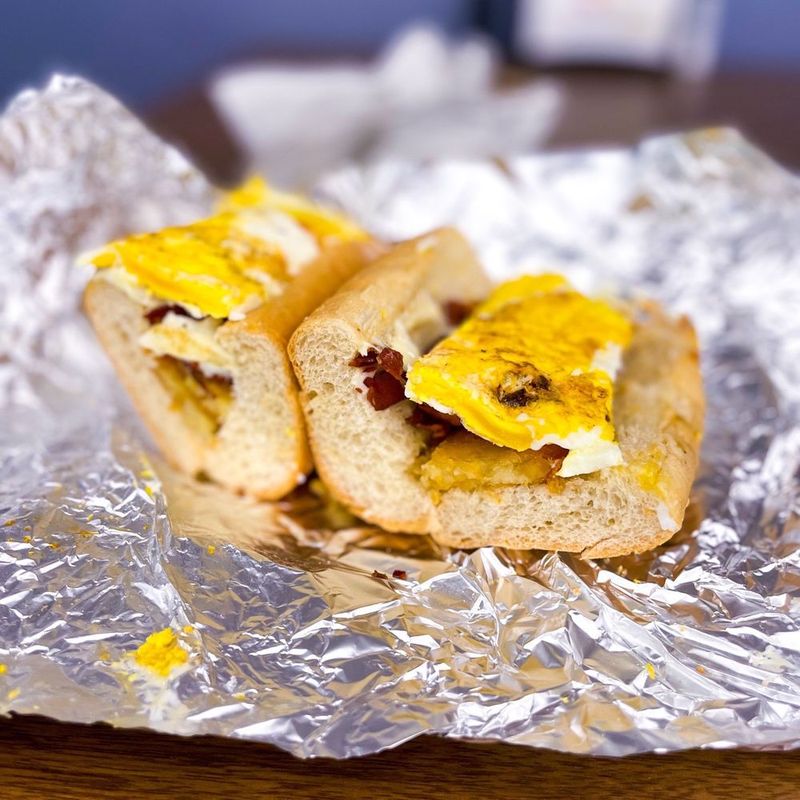 Massachusetts – Sausage, Egg, and Cheese on a Griddled Bulkie Roll