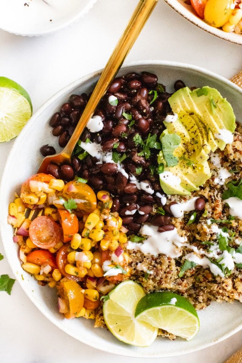 Quinoa Black Bean Bowls