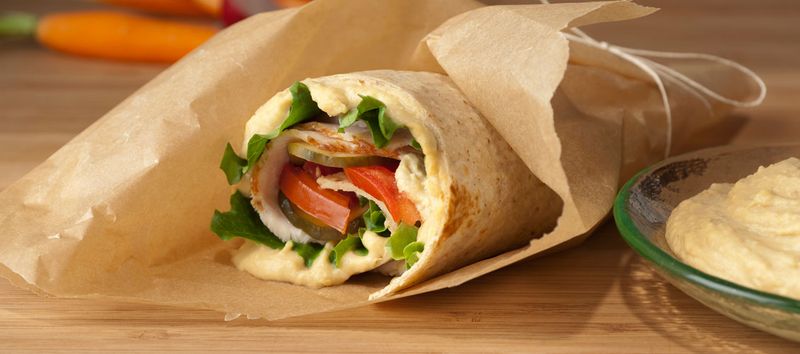 Turkey & Hummus Wrap