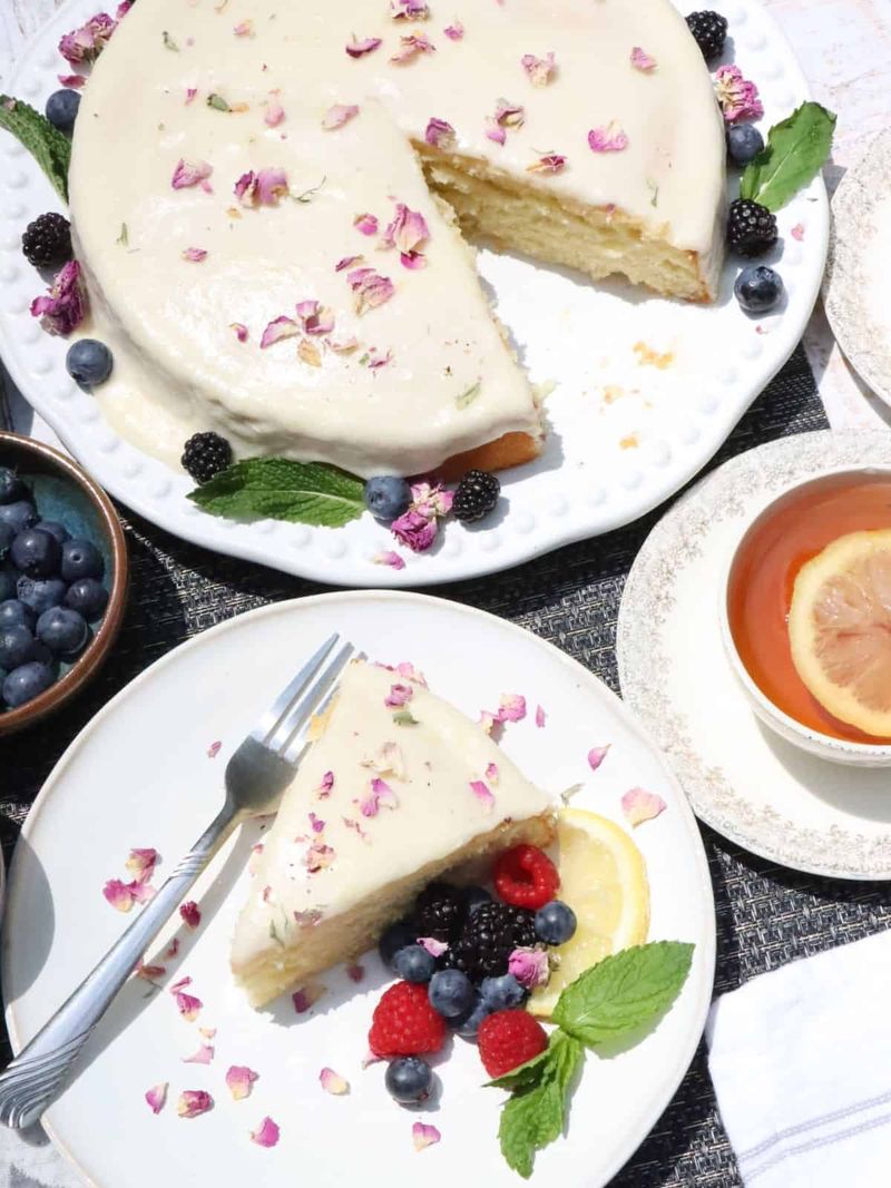 Lemon Ricotta Sheet Cake