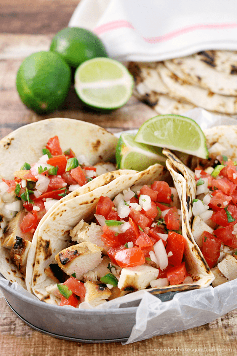 Del Taco’s Grilled Chicken Taco (Fresco Style)