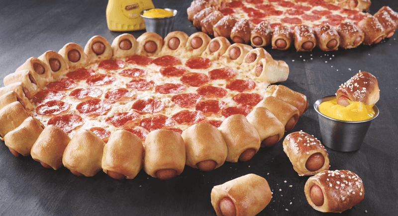 Pizza Hut Hot Dog Stuffed Crust