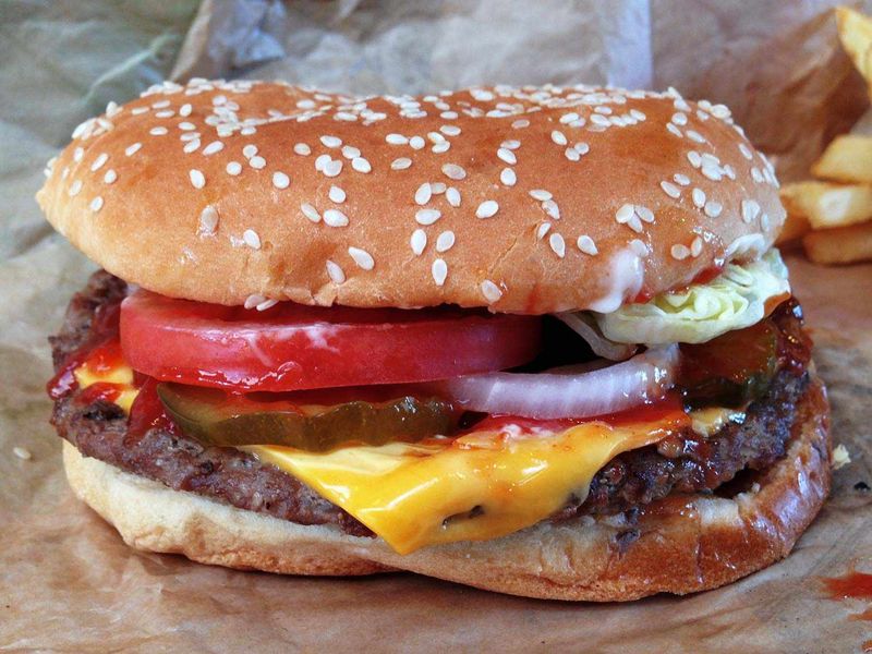 Burger King Whopper (With Cheese)