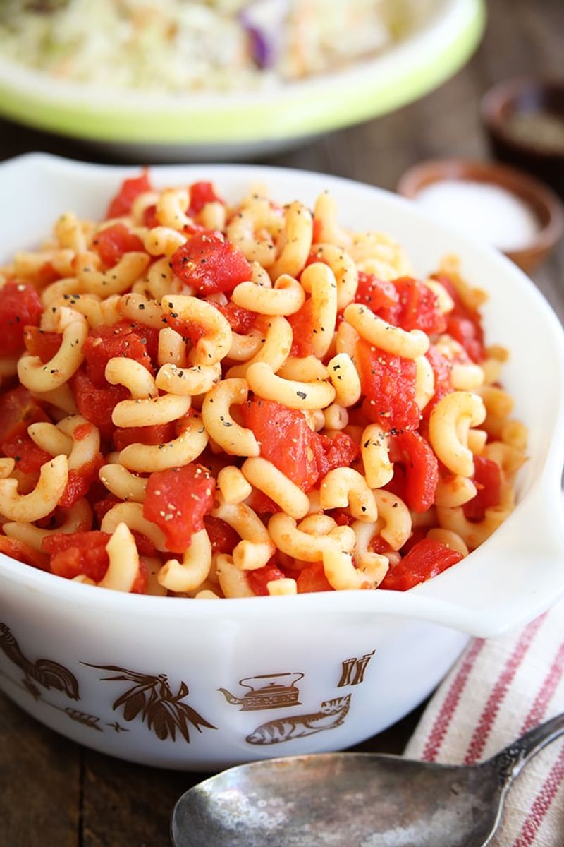 Macaroni and Tomatoes