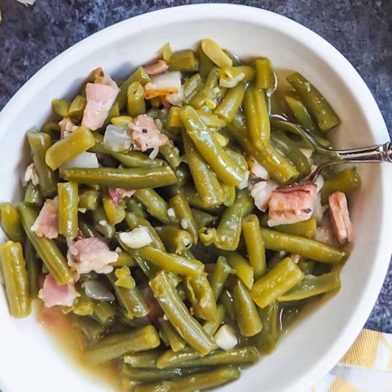 Green Beans with Bacon