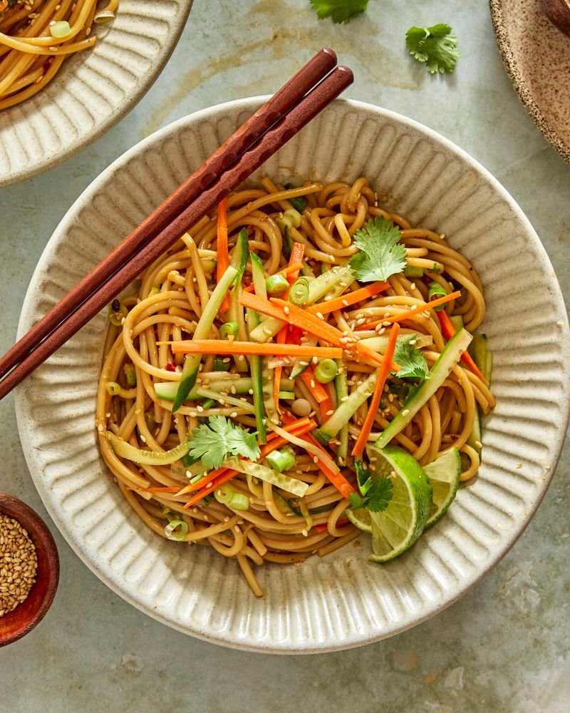 Cold Sesame Noodle Salad