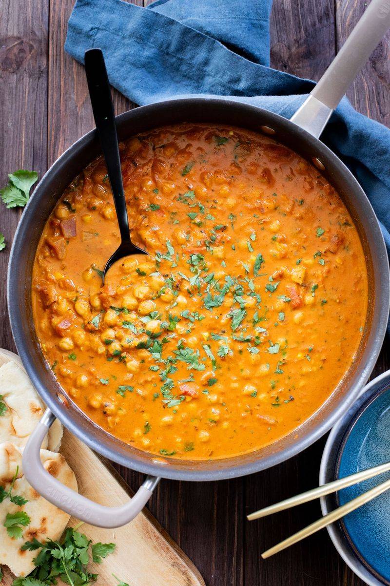 Coconut Curry Chickpeas