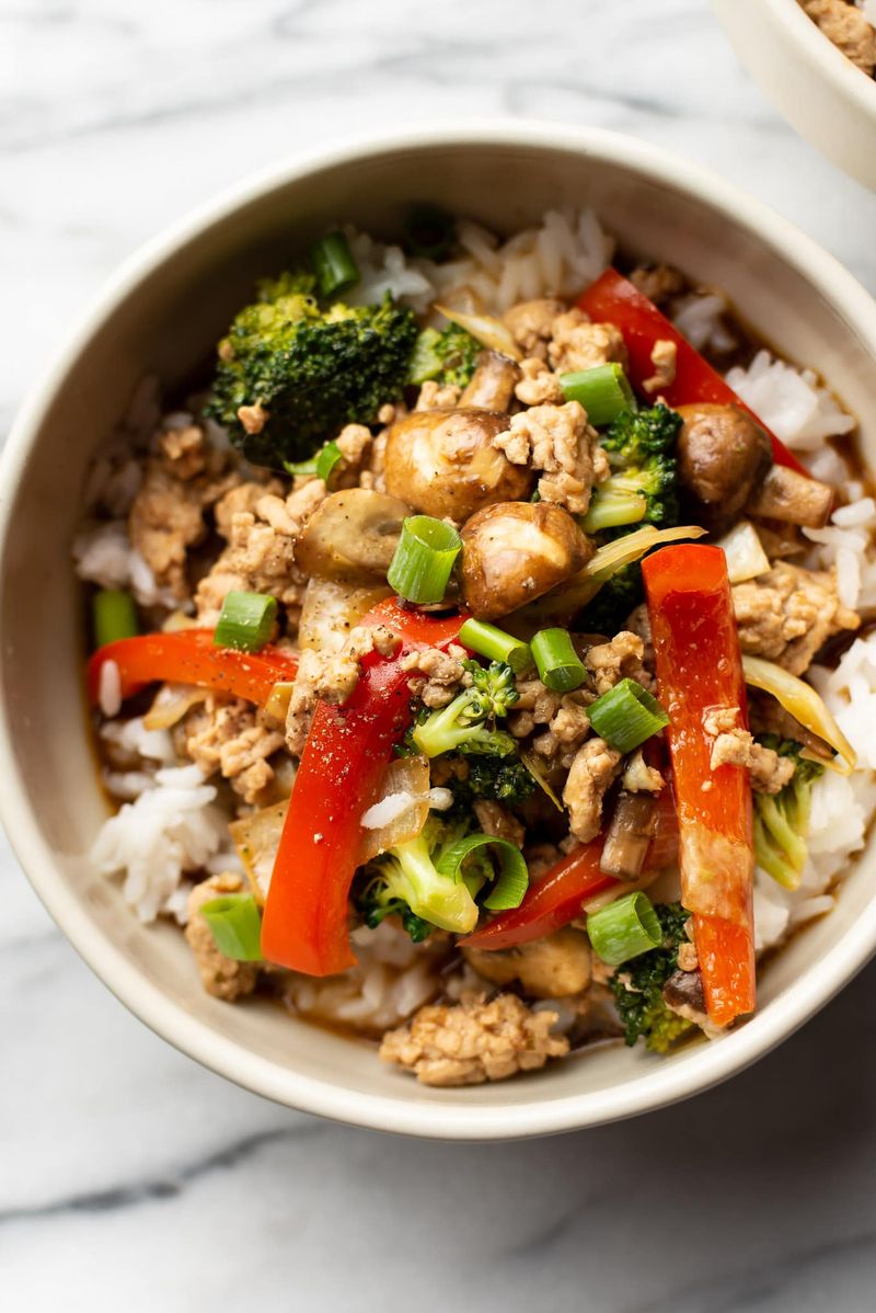 Turkey Stir-Fry with Veggies