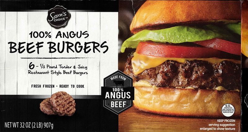 Frozen Angus Beef Patties