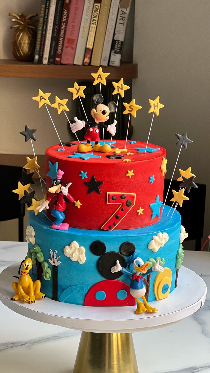 Mickey and Friends Cake