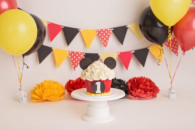 Mickey-Inspired Smash Cake