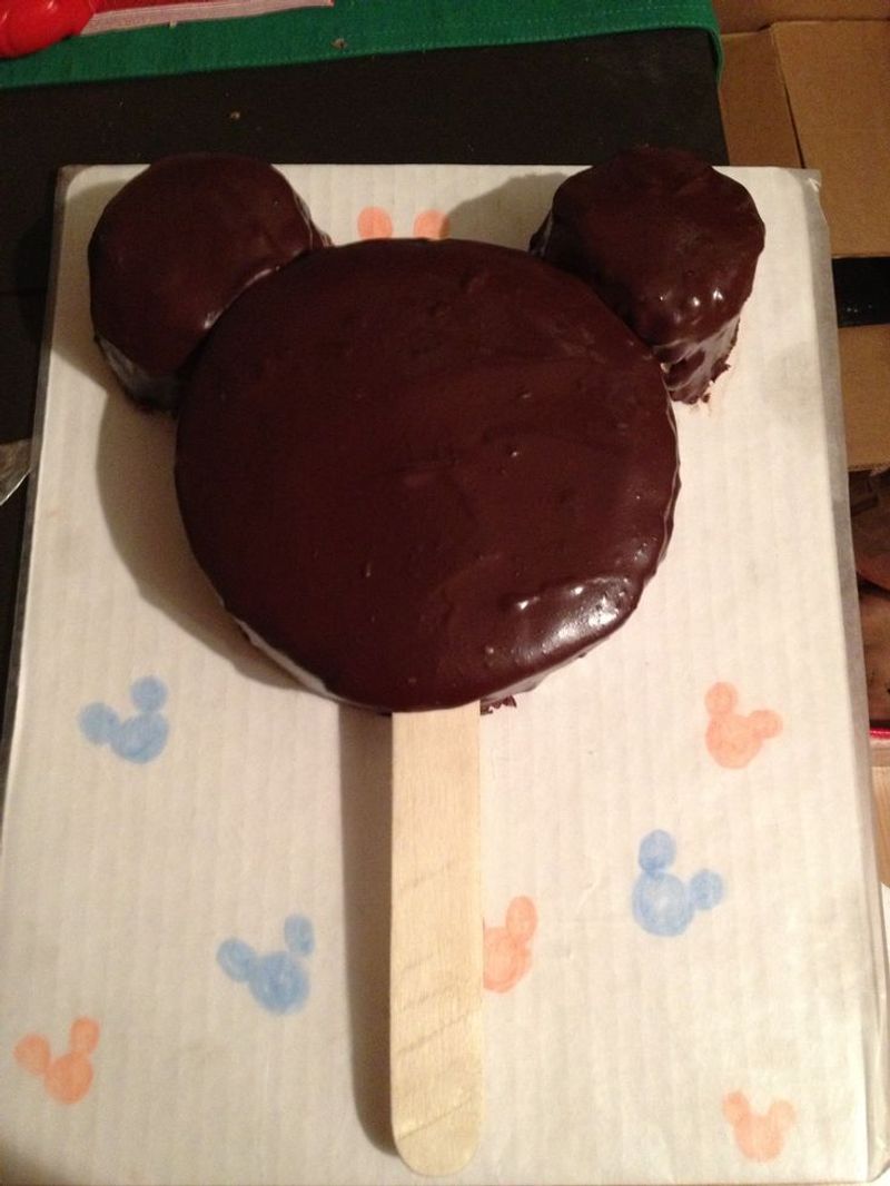 Mickey Ice Cream Bar Cake