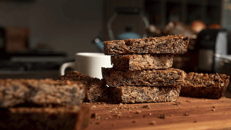 Granola Bar and Coffee