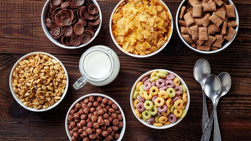 Sugary Breakfast Cereals