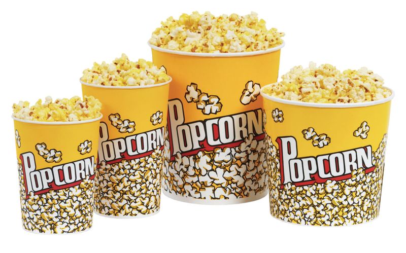 “Popcorn is a guilt-free movie snack”