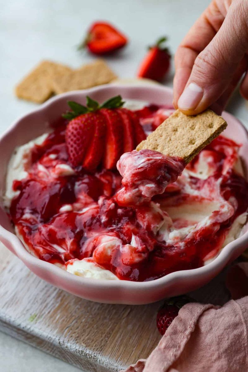 Strawberry Cheesecake Dip