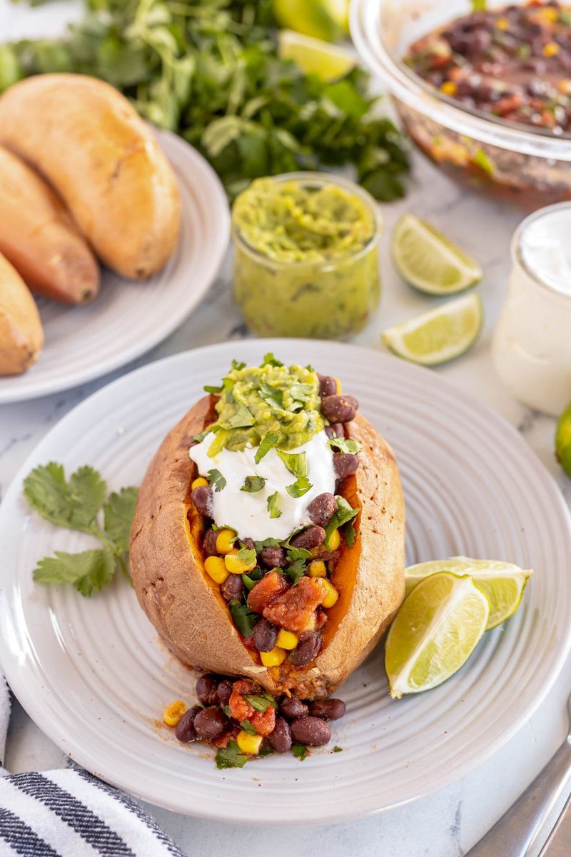 Stuffed Sweet Potatoes