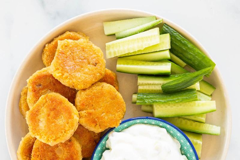 Chickpea Patties (flattened falafel-style)