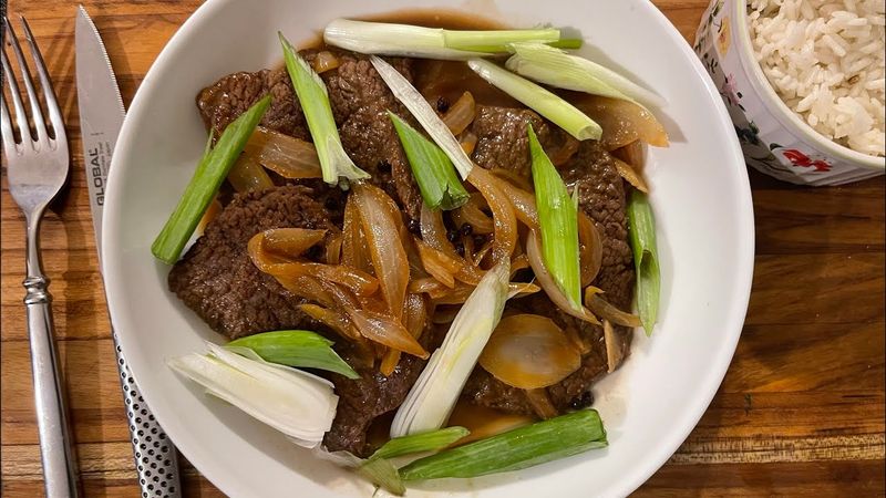 Cube Steak with Onions