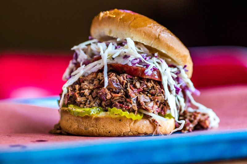 Franklin Barbecue (for the Brisket Sandwich) – Austin, Texas
