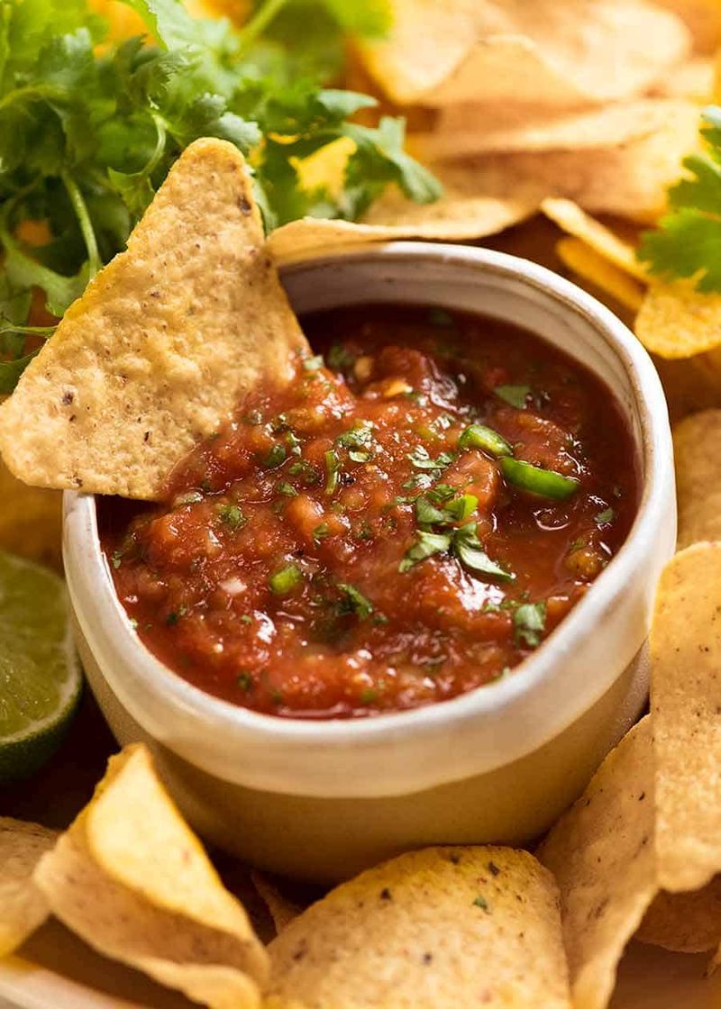 Extra-Spicy Salsa (That They Swear Is “Not Too Hot”)