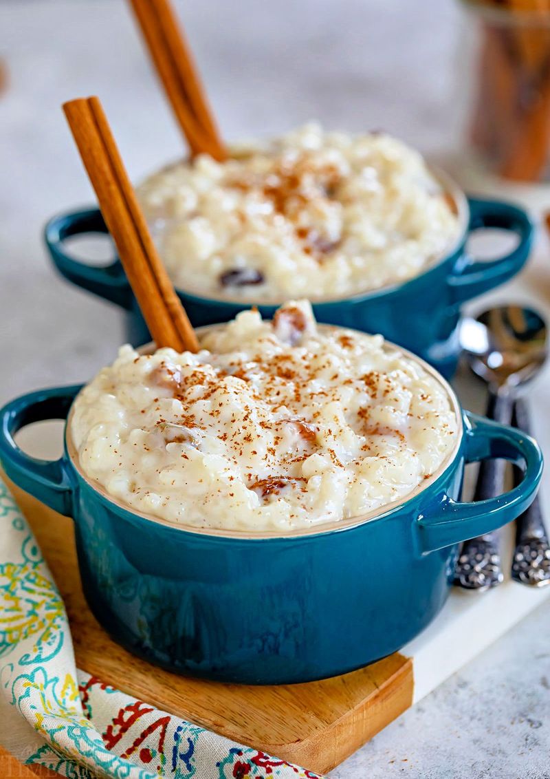 Rice Pudding with Cinnamon
