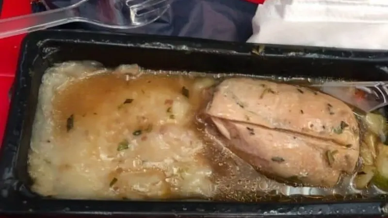 Dry Chicken Breast and Overcooked Rice