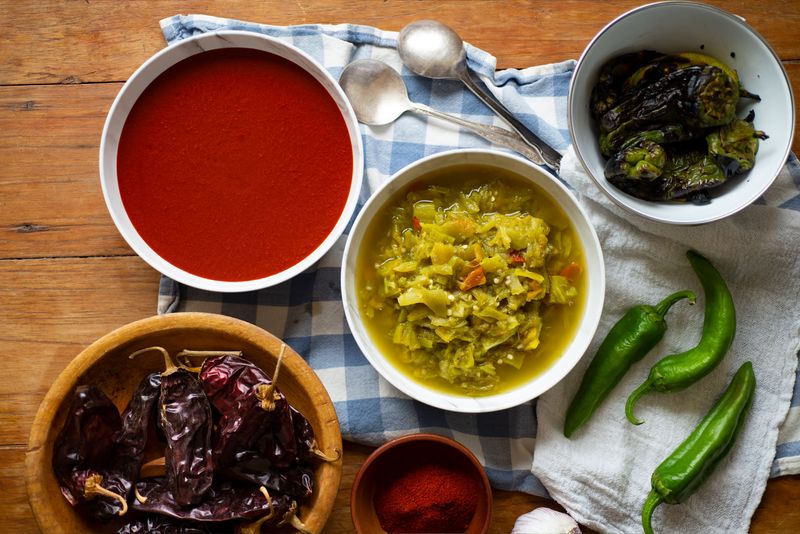 New Mexico – Red or Green Chile (on everything)