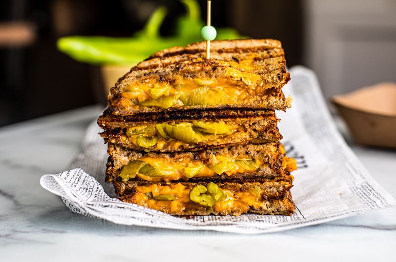 New Mexico – Hatch Chile Grilled Cheese
