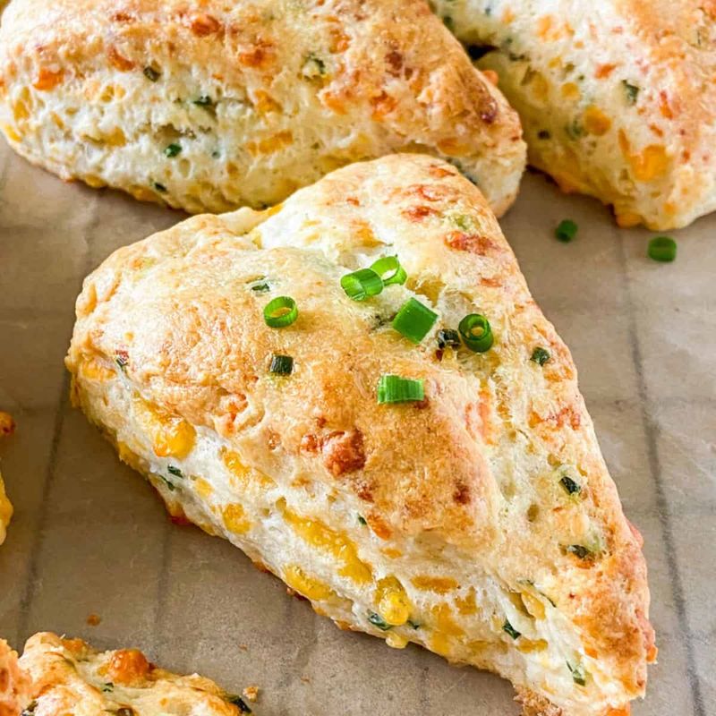Cheddar Chive Scones