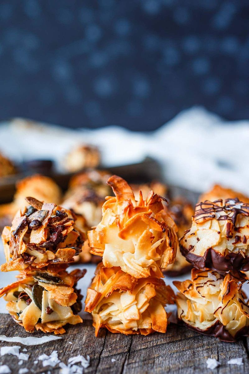 Cinnamon-Spiced Coconut Macaroons