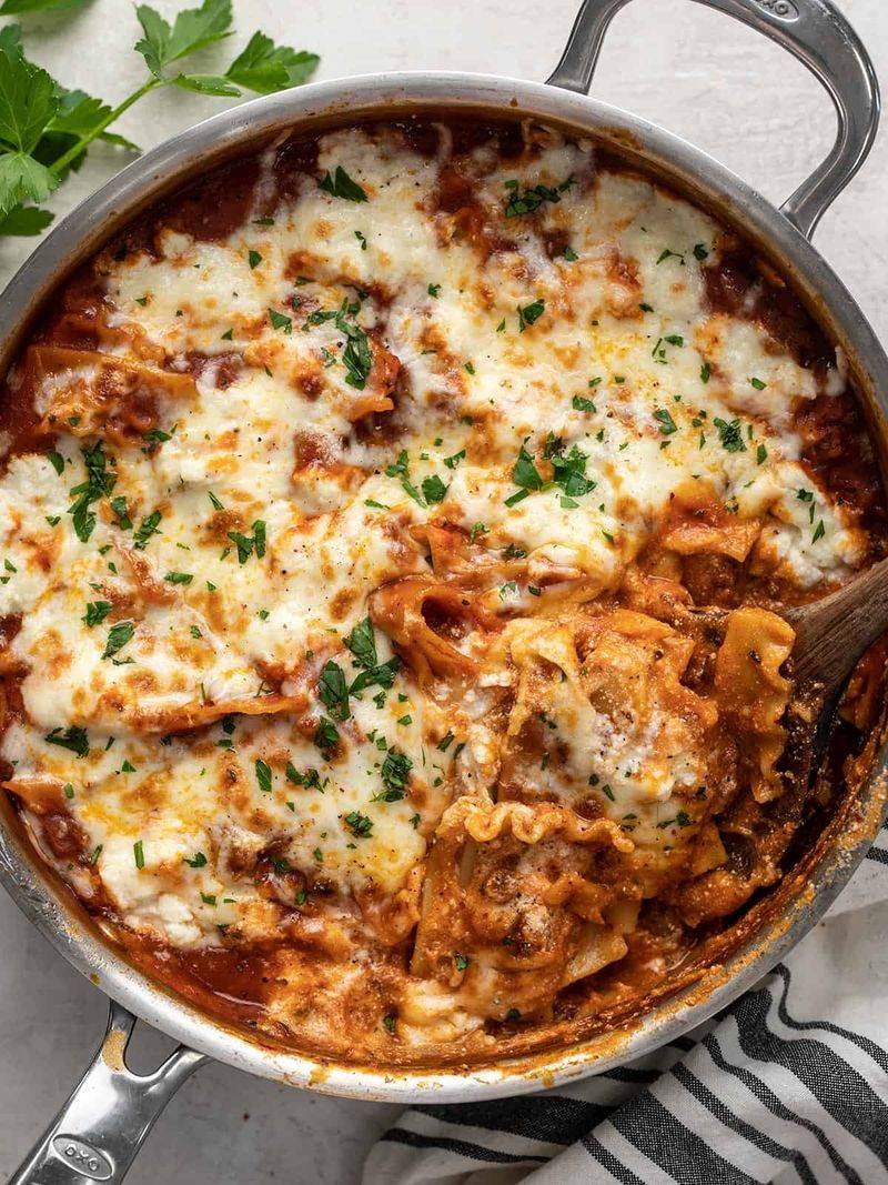 Lazy Lasagna Skillet