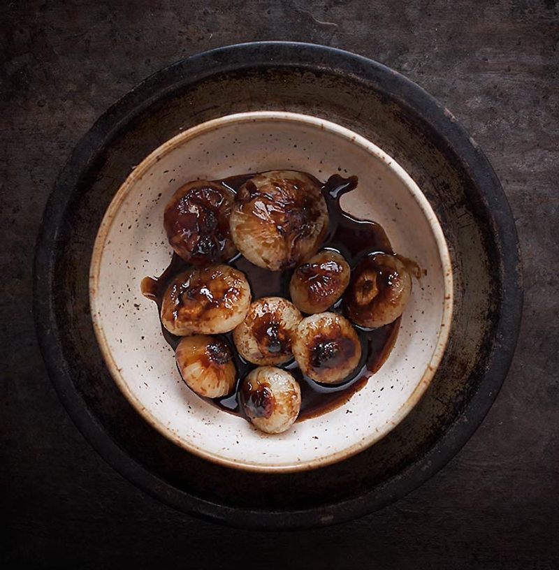 Cipollini Onions in Balsamic Glaze