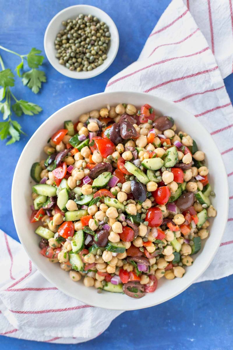 Mediterranean Chickpea Salad