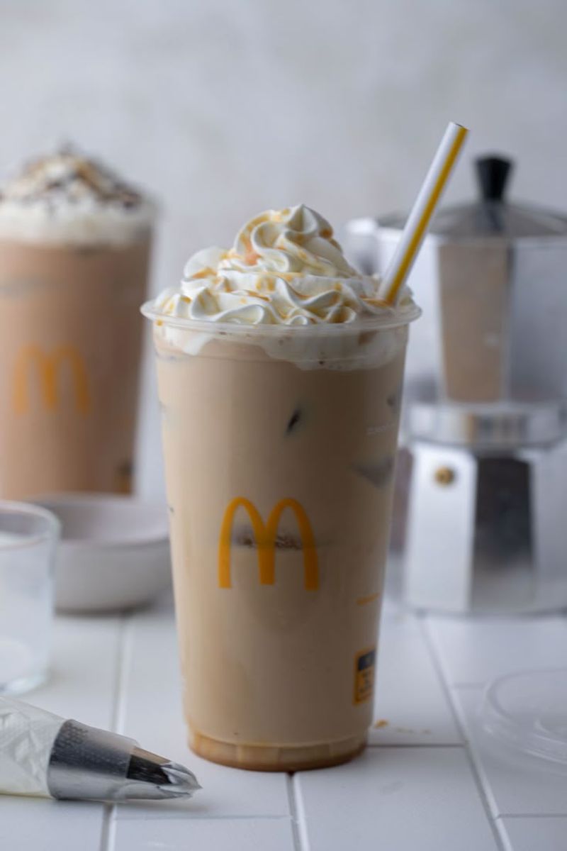 McCafé Iced Caramel Macchiato