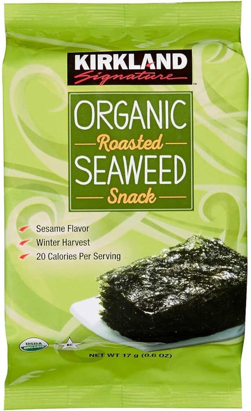 Kirkland Organic Roasted Seaweed Snacks
