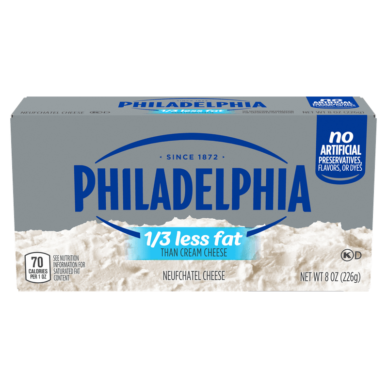Philadelphia 1/3 Less Fat Neufchâtel