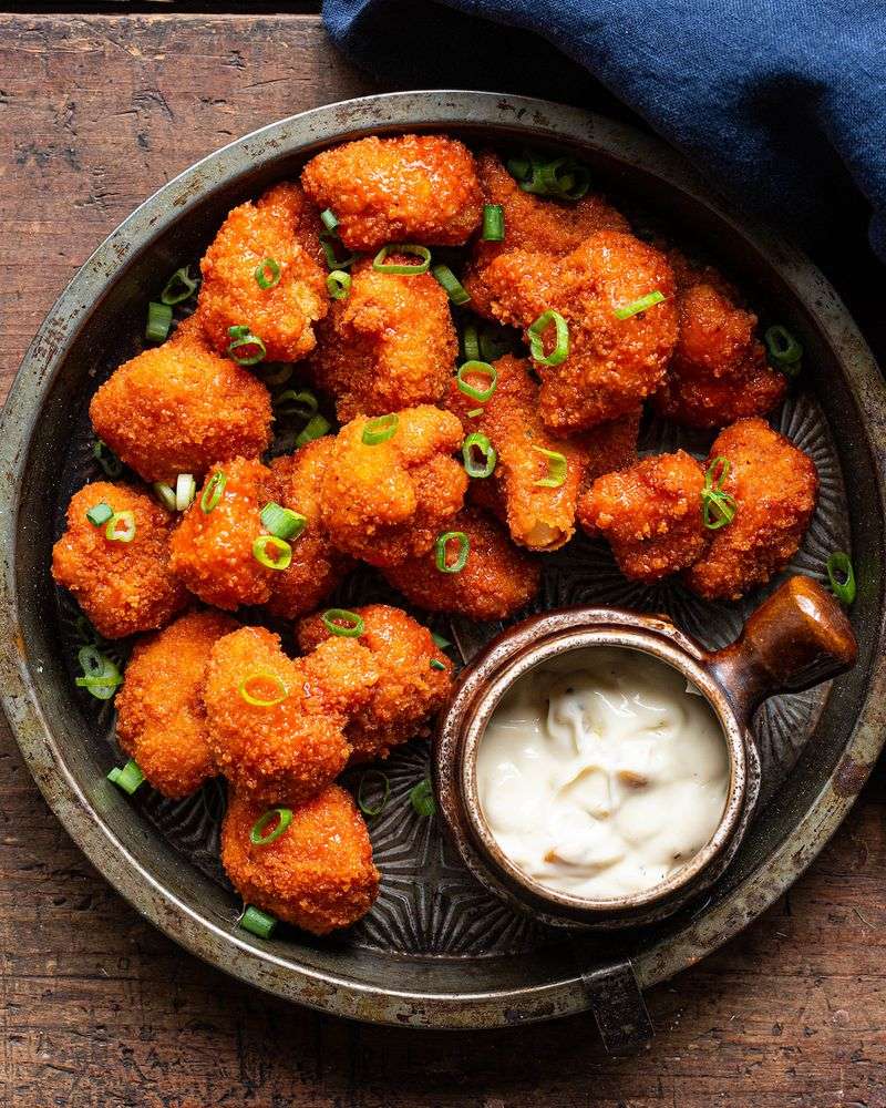 Buffalo Cauliflower Bites