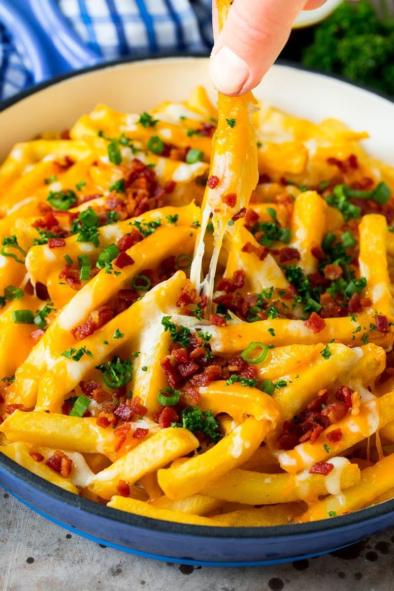 Nacho Cheese-Drenched Fries