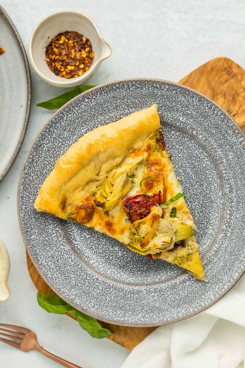 Soggy Artichoke Pizza