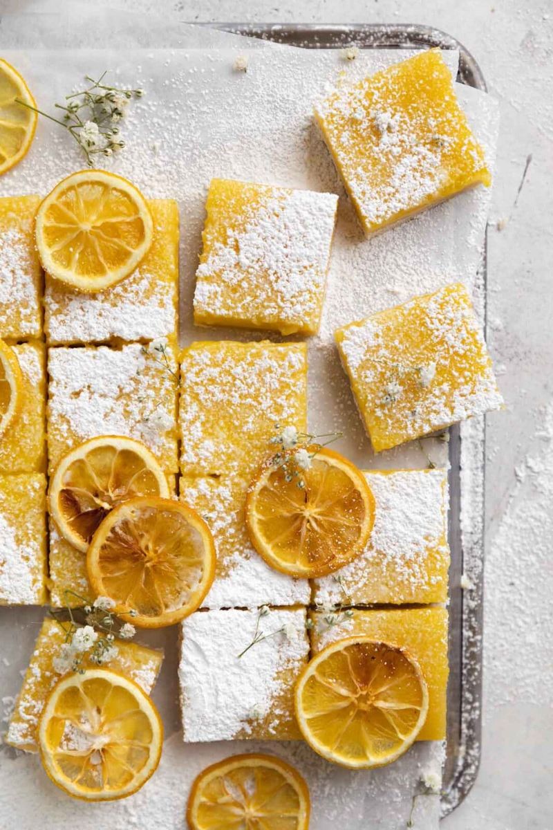 Lemon Bars with Too Much Flour