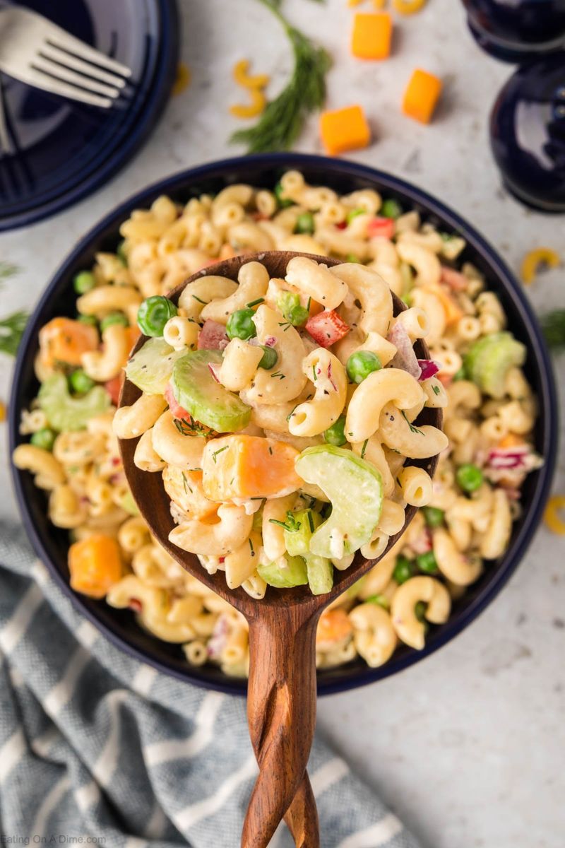 Macaroni Salad with Nothing in It
