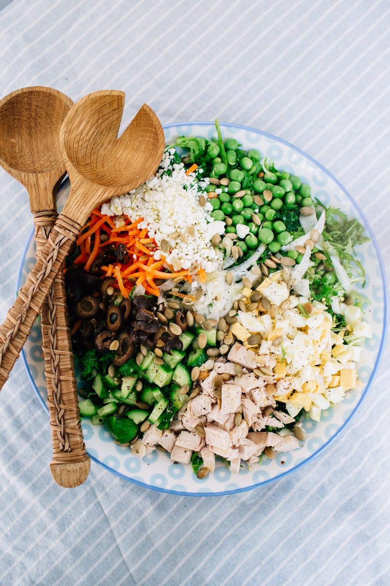 Cobb Salad Without the Good Stuff
